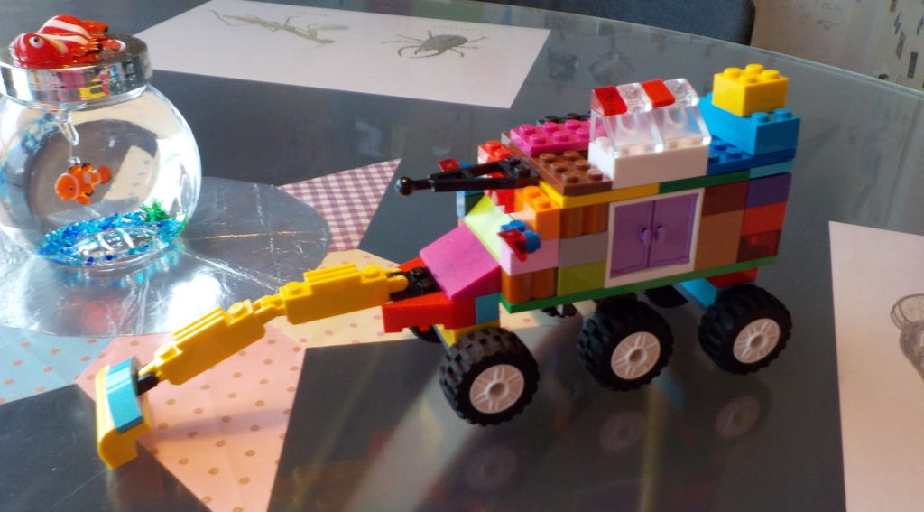 レゴで作った車